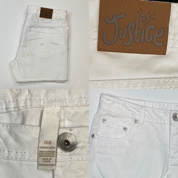 Justice Girls Denim Shorts - Picture 5 of 7
